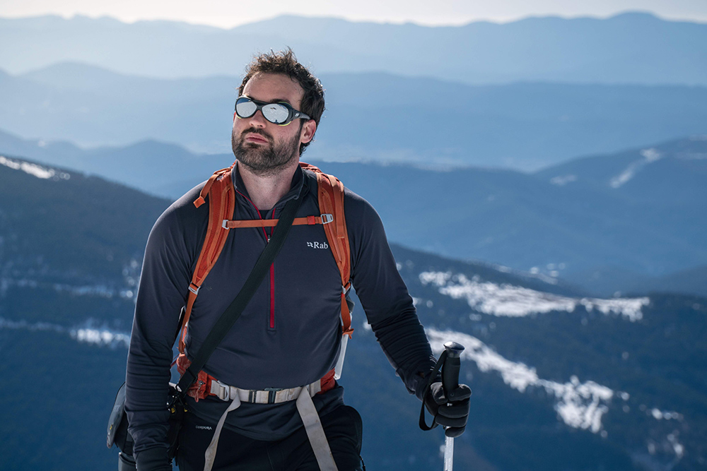 Adrián Azorín en Pirineos